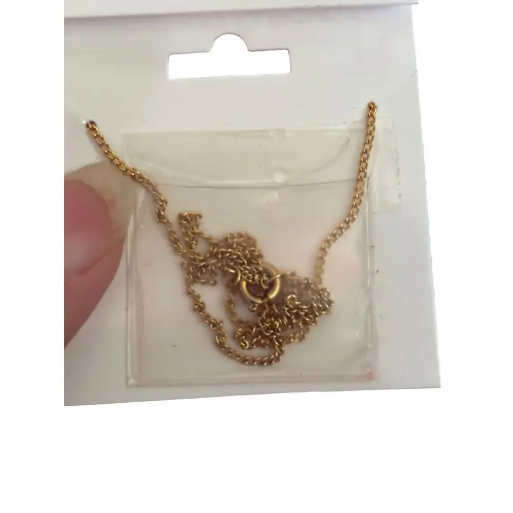 1981 Strawberry Shortcake Necklace NIP Deadstock Adam Joseph Charm USA